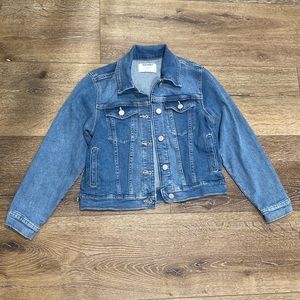 Old Navy girls denim jacket size L (10-12)